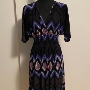 CristinaLove Multi- Colored Bohemian Style Dress